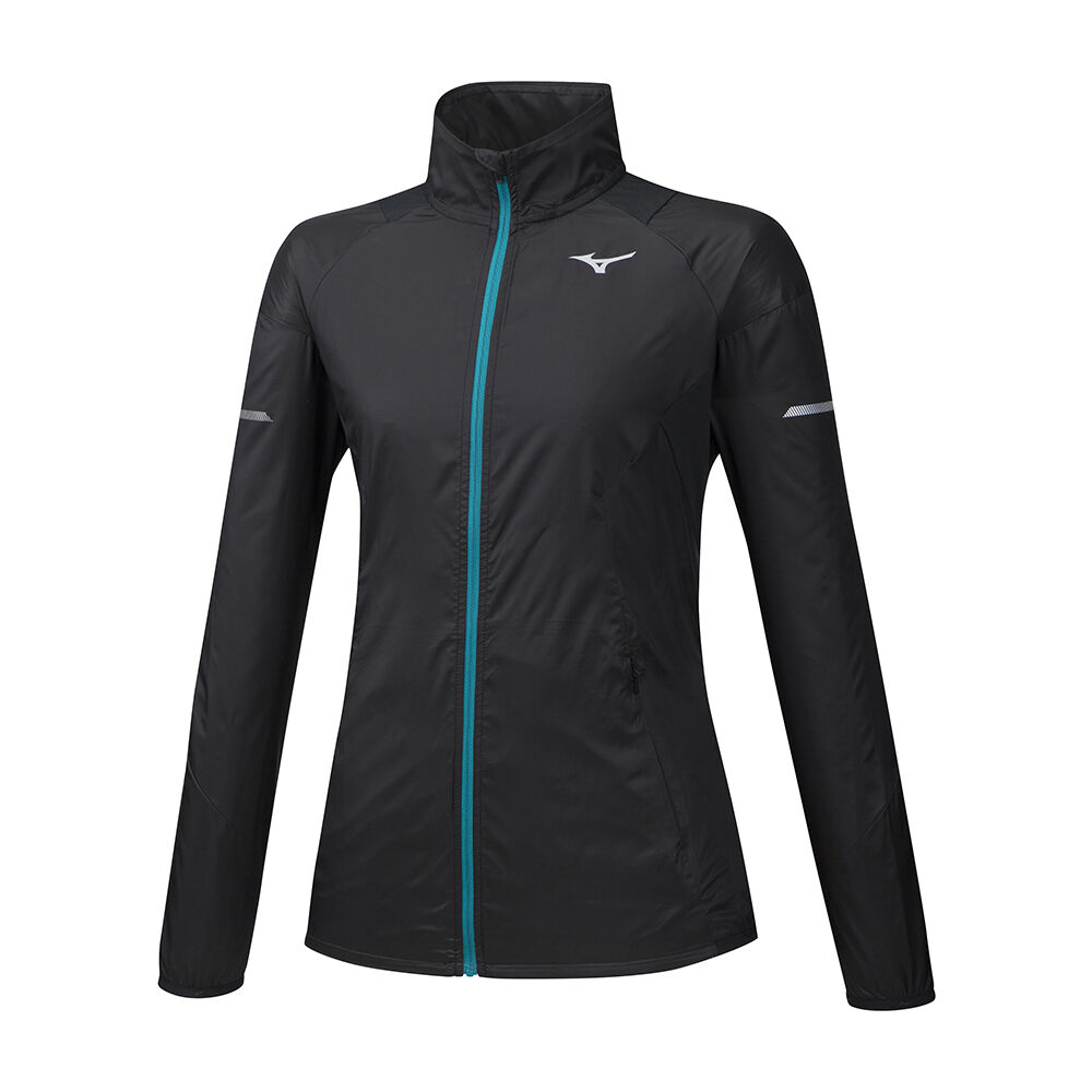 Chaqueta Mizuno Aero WindTop Mujer Negras Outlet IDXV-10579